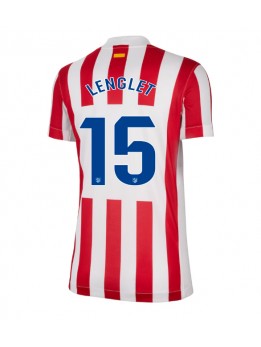 Atletico Madrid Clement Lenglet #15 Zenski Domaci Dres 2025-26 Kratak Rukavima